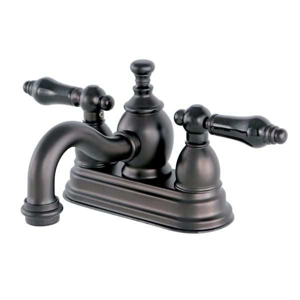 KS7105PKL 4" Centerset Bathroom Faucet, Oil Rubbed Bronze
